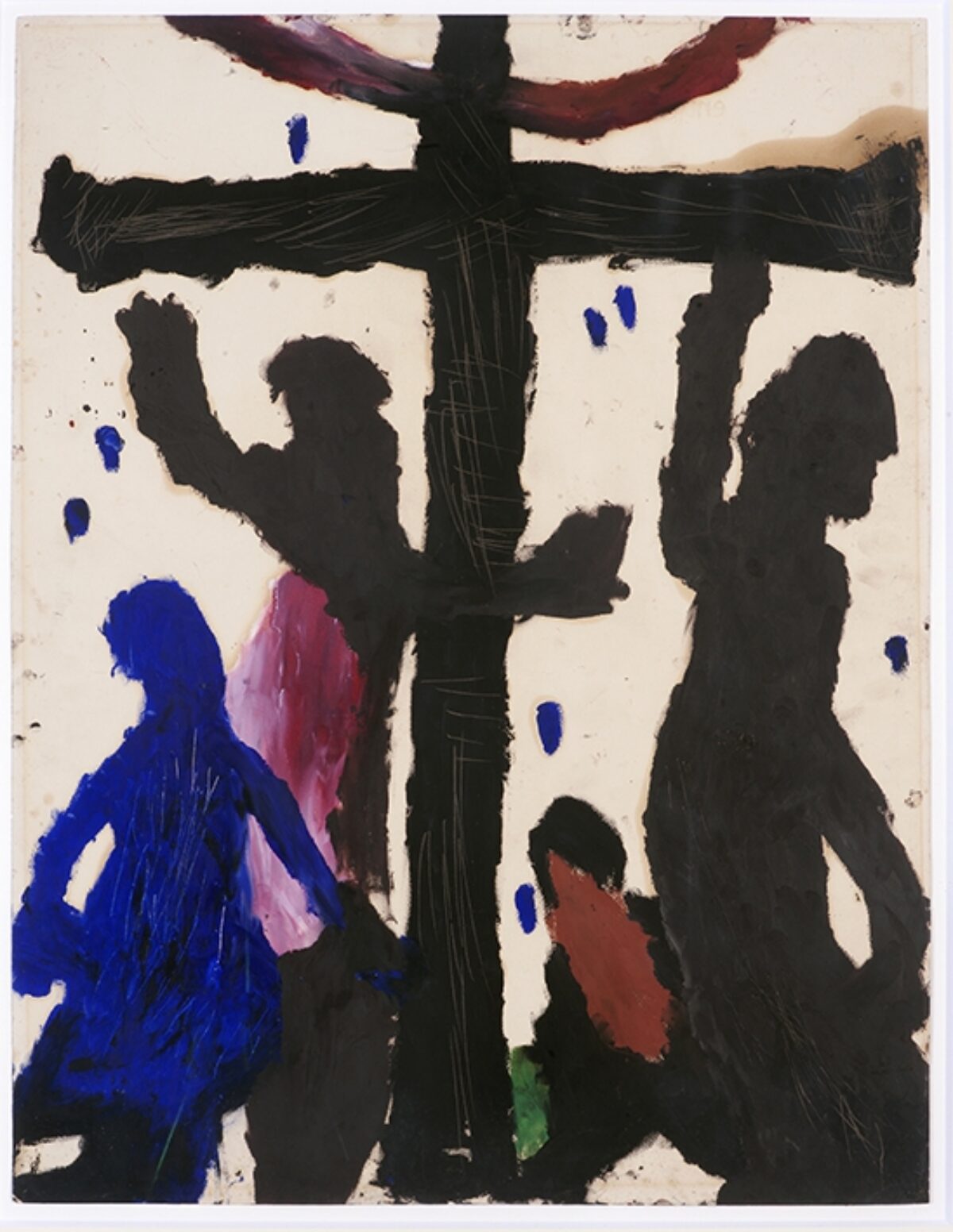 Louis Soutter, The Empty Cross, 1939 