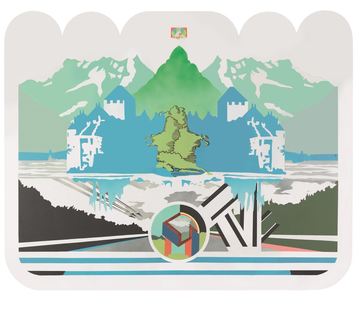 Max Matter, Schloss Chillon, 1968 