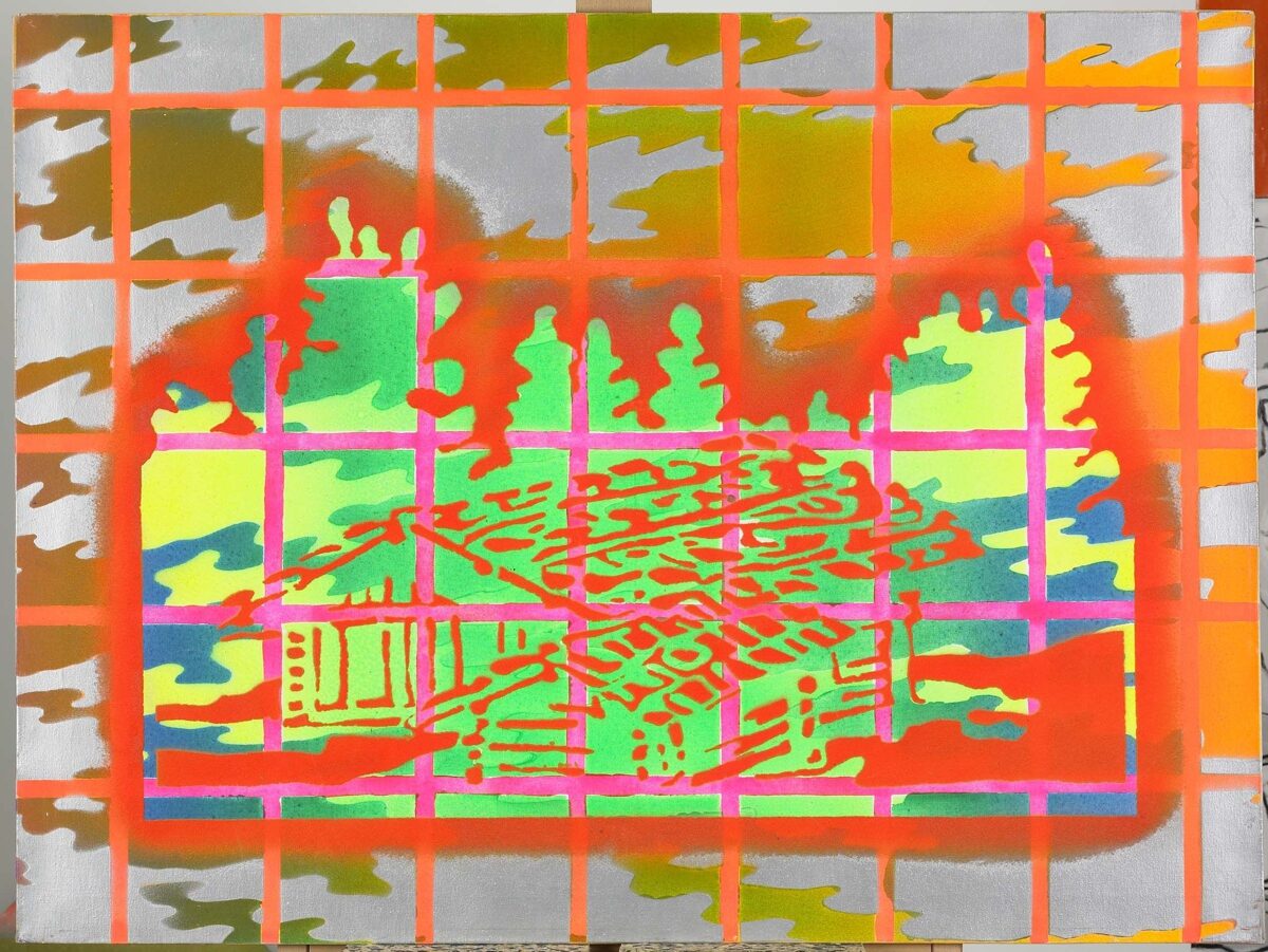 Samuel Buri, Chalet psychédélique, 1967 