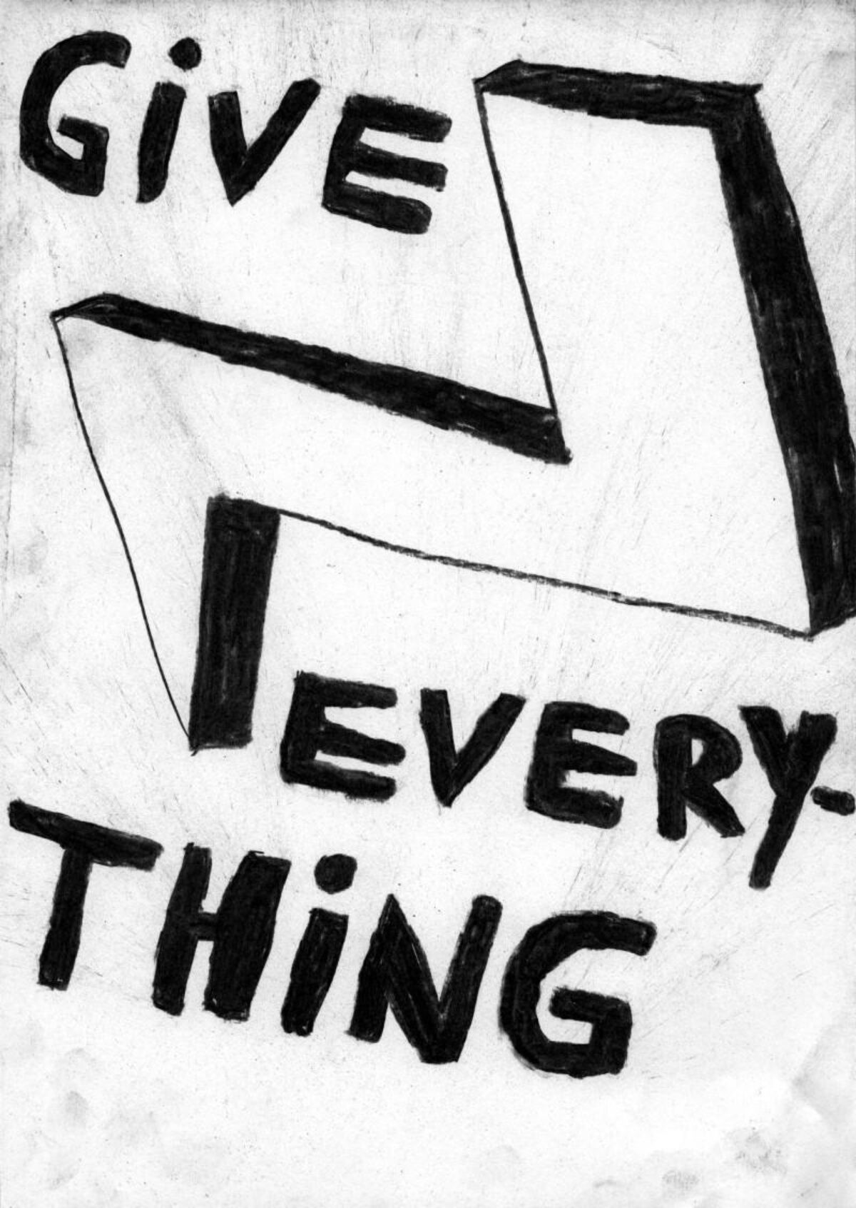 Augustin Rebetez, Give Everything (aus der Serie 