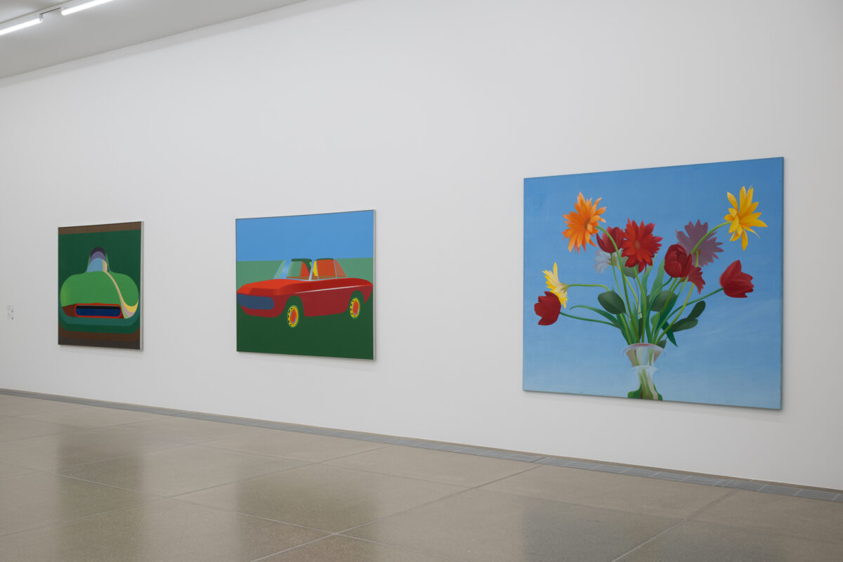 Ausstellungsansicht von verschiedenen Kunstwerken im Aargauer Kunsthaus.