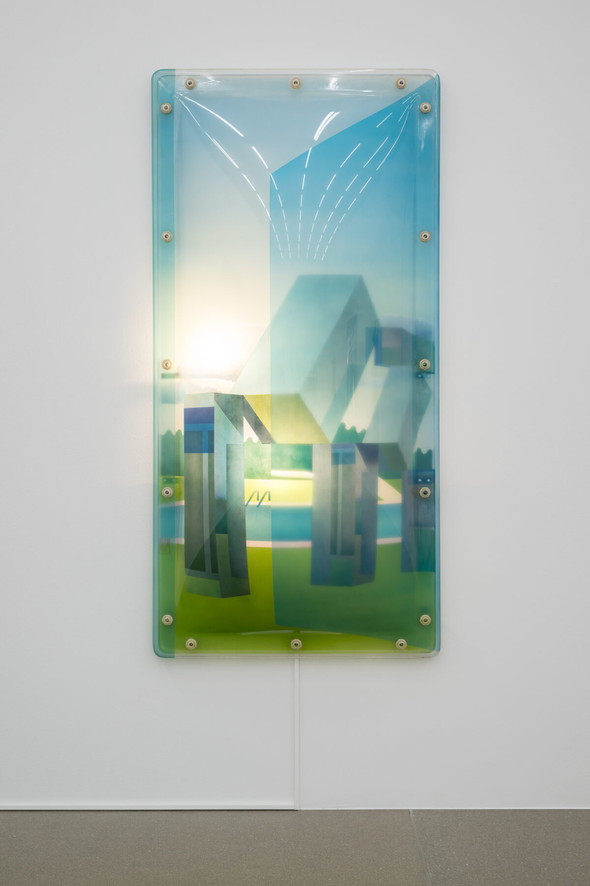 Ausstellungsansicht von verschiedenen Kunstwerken im Aargauer Kunsthaus.