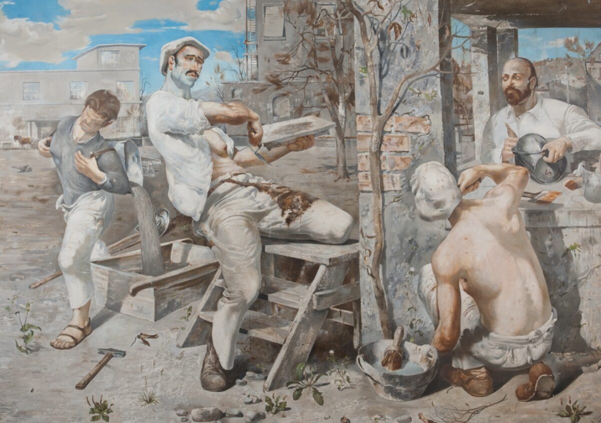 Karl Glaus, Bauarbeiter, 1944 