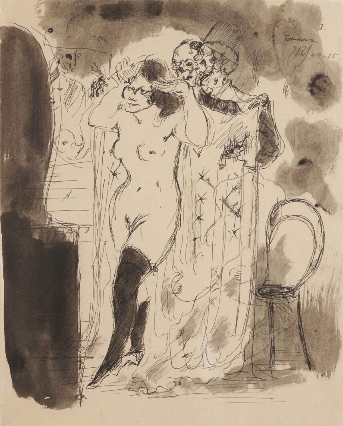 Johannes Robert Schürch, Totentanz (3), um 1924/25 