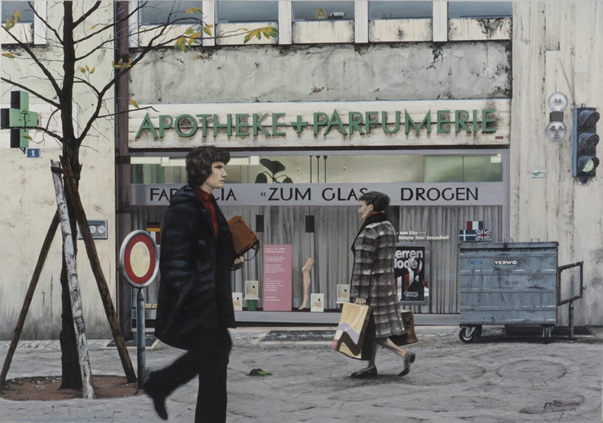 Eric Schommer, Strassenbild, 1972 