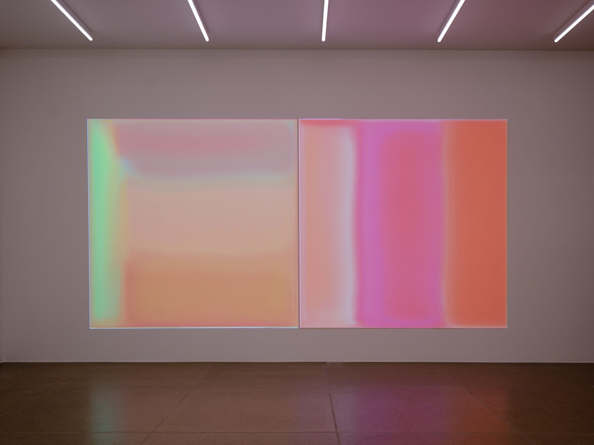 Ausstellungsansicht von verschiedenen Kunstwerken im Aargauer Kunsthaus.