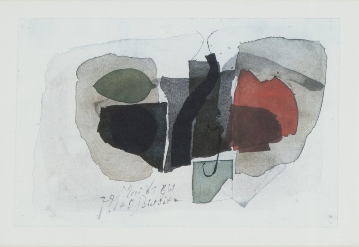 Julius Heinrich Bissier, 29. Mai 61 GW, 1961 
