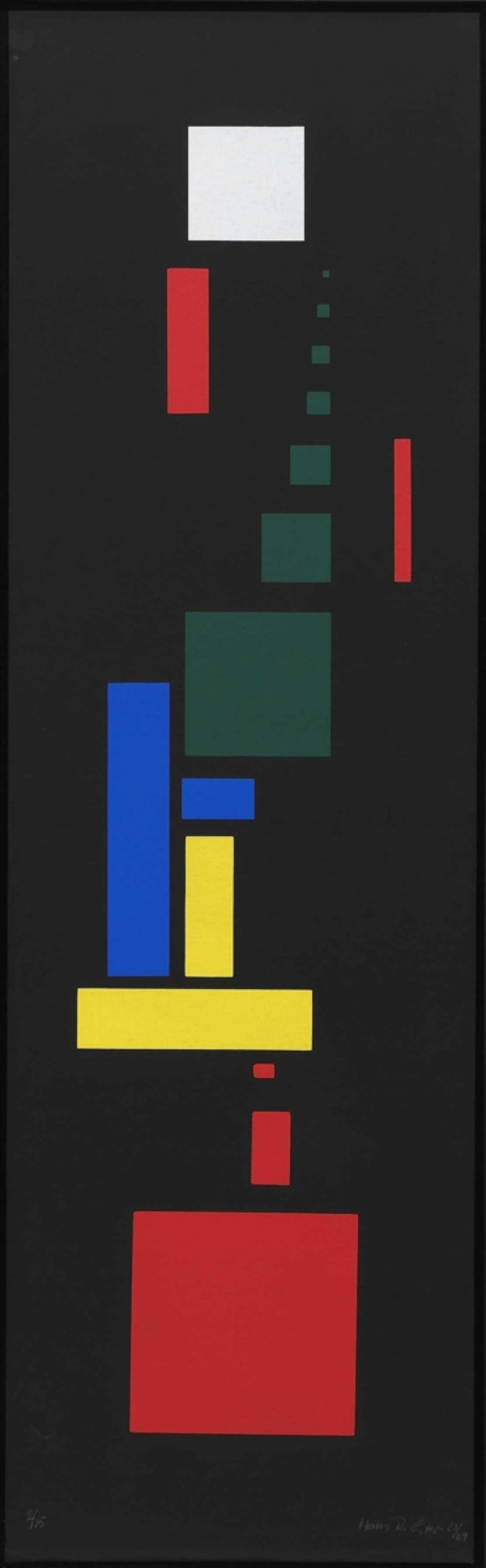 Hans Richter, Orchestration der Farbe, 1923 / 1963 