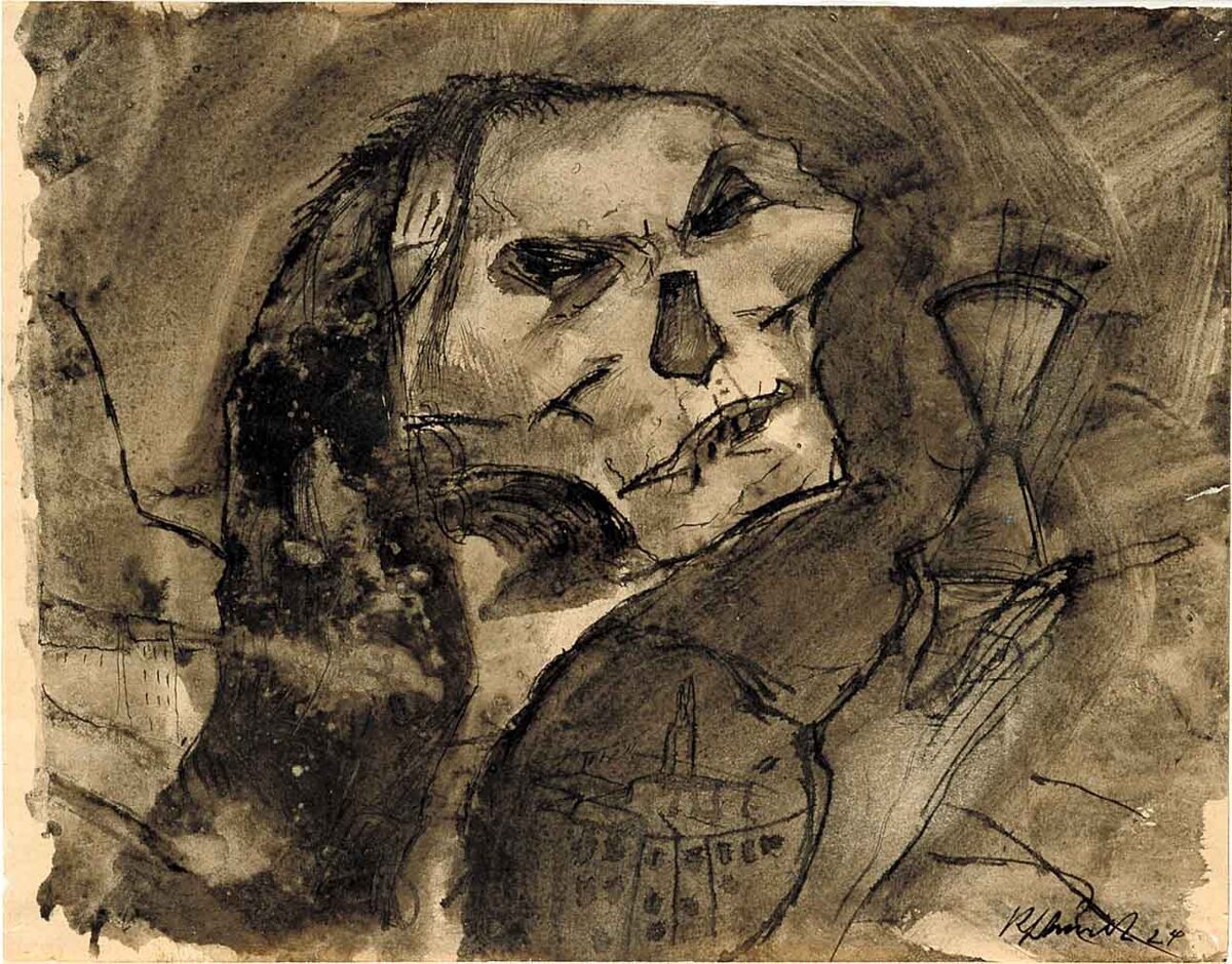 Johannes Robert Schürch, Der Tod, 1924 