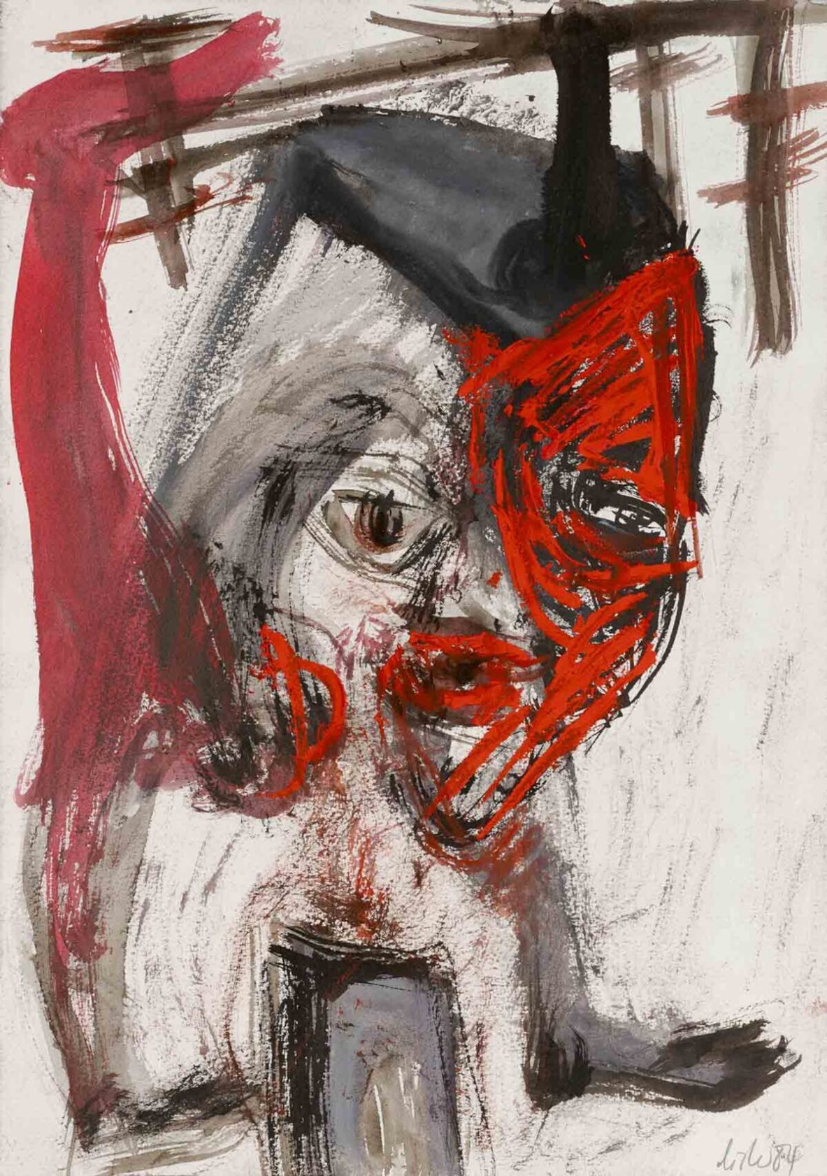 Martin Disler, Ohne Titel , 1984 