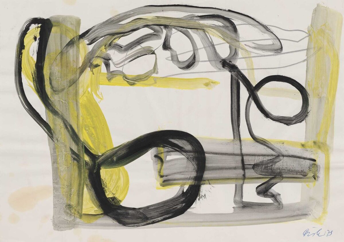 Martin Disler, Ohne Titel , 1979 