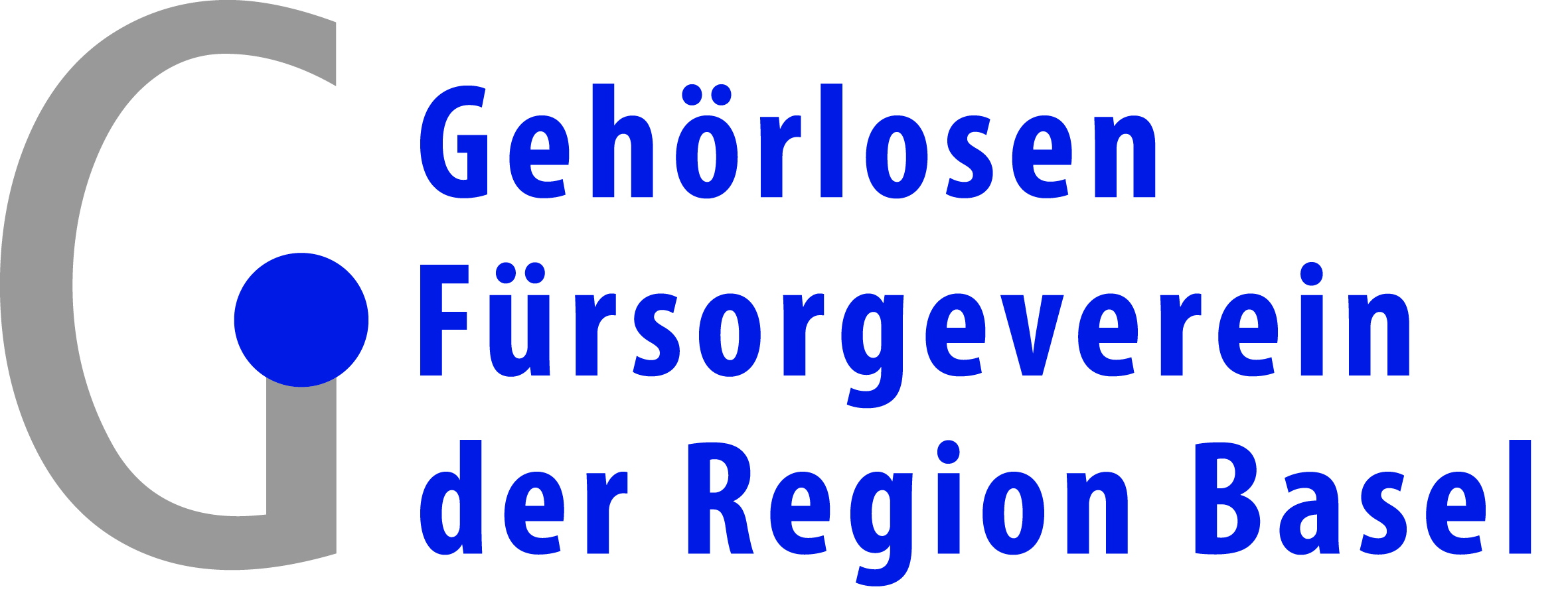 Logo des Gehörlosen Fürsorgeverein der Region Basel, Weiterleitung zur Webseite.