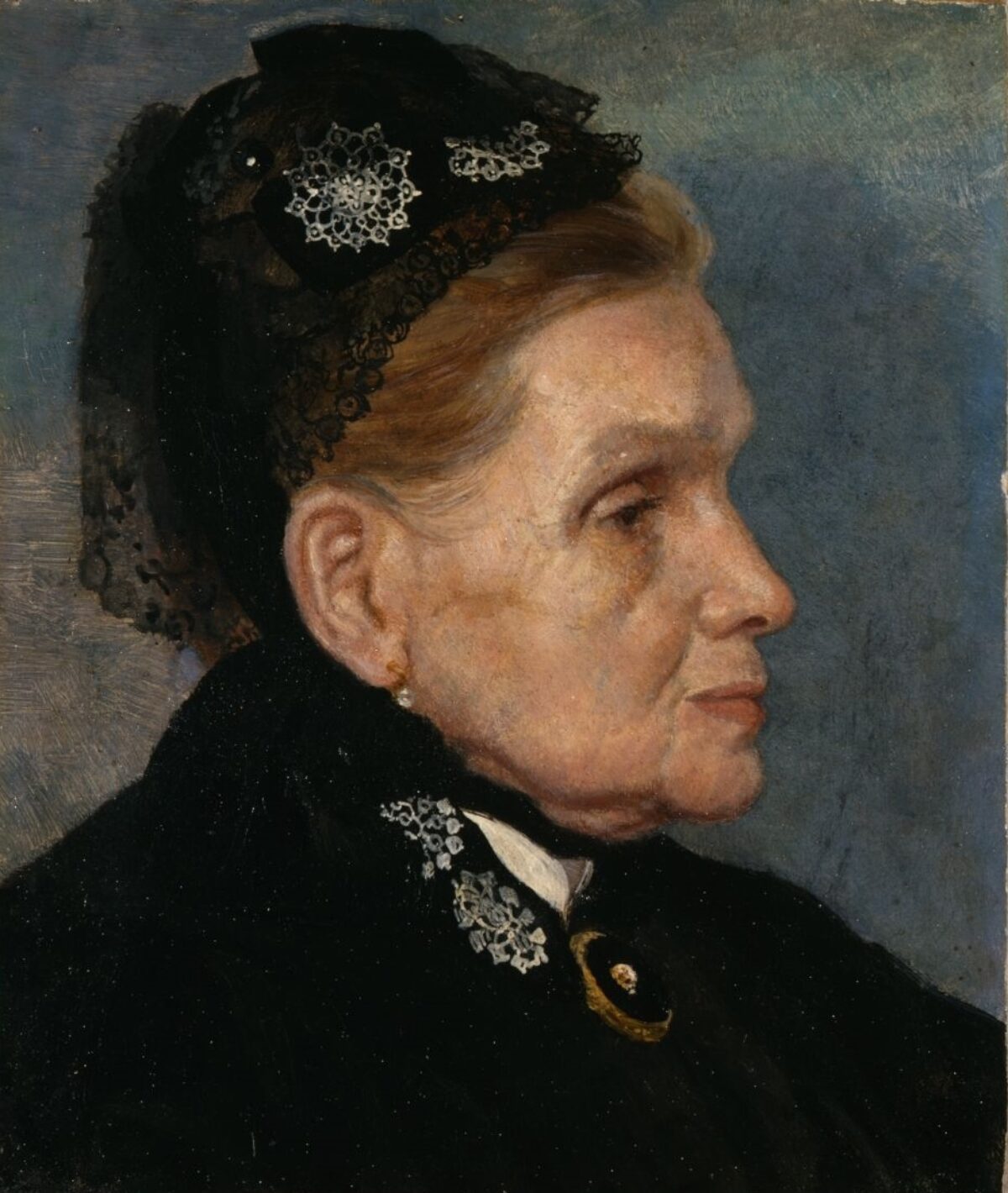 Albert Welti, Porträt Doris Rose-Heckmann, 1897 