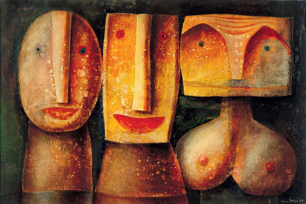 Max von Moos, Drei Nornen, 1964 