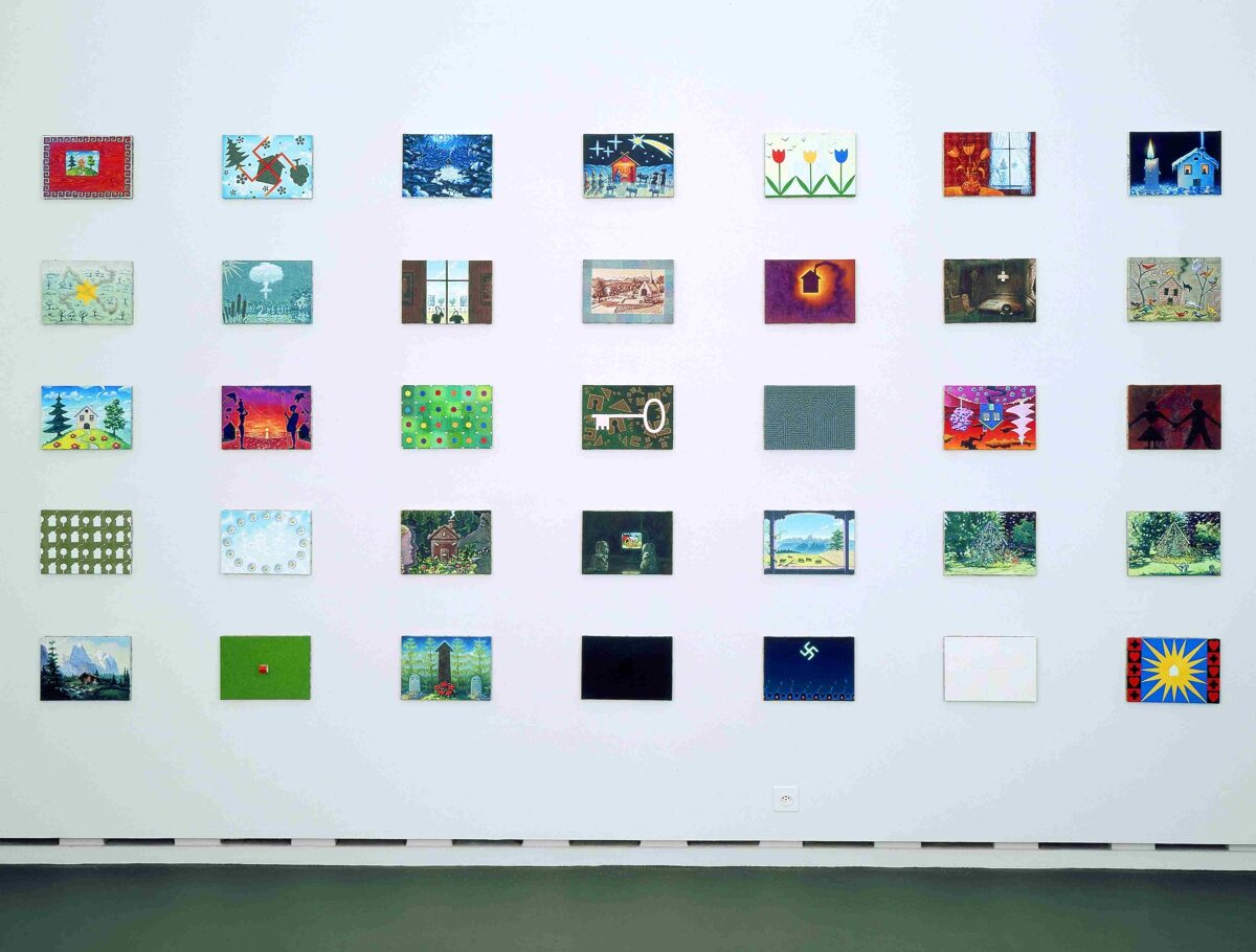 Jean-Frédéric Schnyder, Landschaft I-XXXV, 1990-1991 